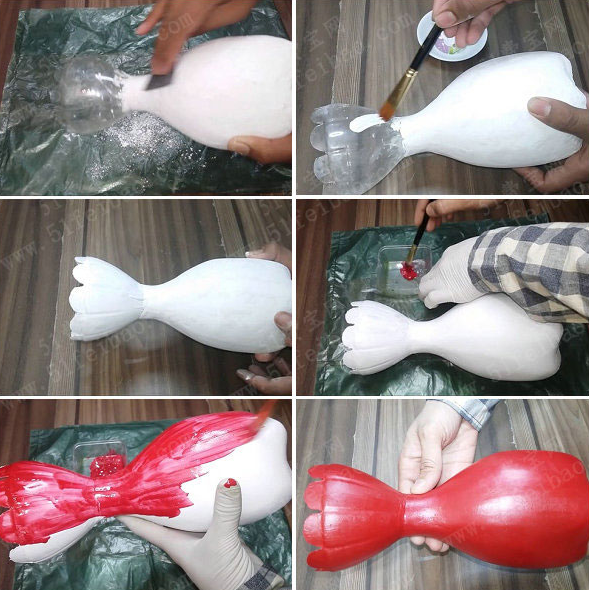 变废为宝:用饮料瓶DIY制作中国风面谱文化装饰花瓶【实用好看】插图3 变废为宝:用饮料瓶DIY制作中国风面谱文化装饰花瓶【实用好看】