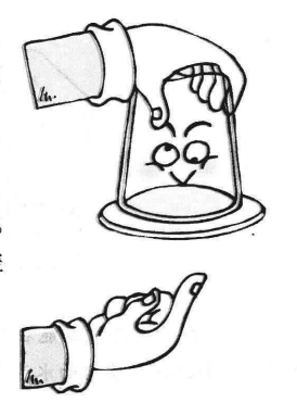 简单的儿童科学小实验:倒不出来的水【水的小实验】插图1 简单的儿童科学小实验:倒不出来的水【水的小实验】