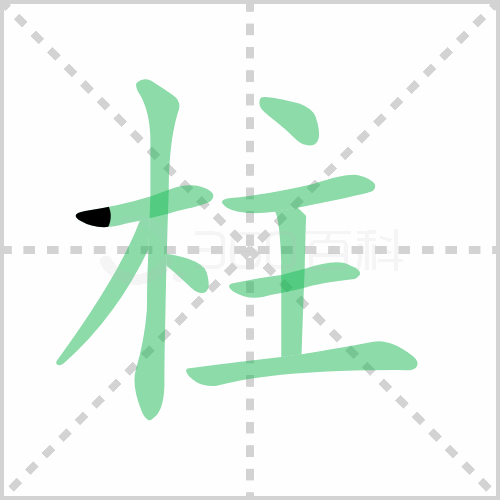 柱组词 解答柱组词有哪些与柱的笔顺怎么写！