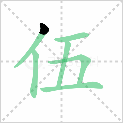 伍组词 解答伍组词有哪些与伍的笔顺怎么写！