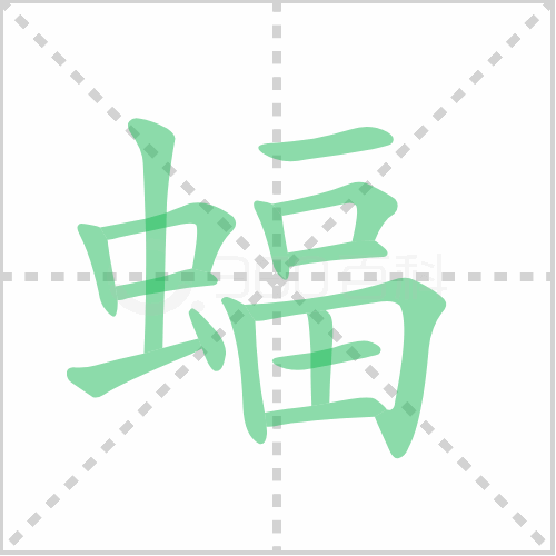 蝠组词 解答蝠组词有哪些与蝠的笔顺怎么写！