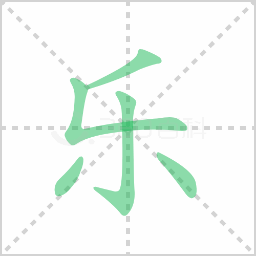 乐组词解答乐组词有哪些与乐的笔顺怎么写