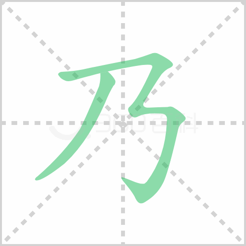 乃组词 解答乃组词有哪些与乃的笔顺怎么写！