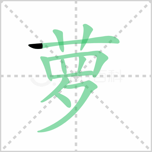 萝组词 解答萝组词有哪些与萝卜的萝组词怎么组！