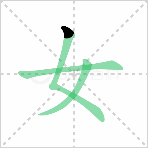 女的笔顺 解答女的笔顺笔画顺序怎么写！