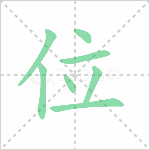 位组词 解答位组词有哪些与位的笔顺怎么写！