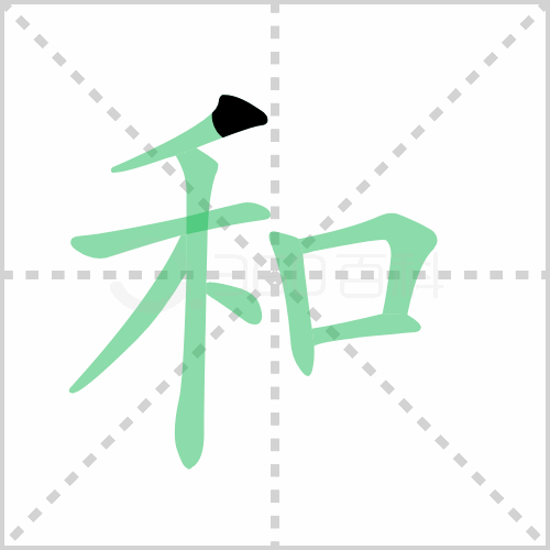 和组词解答和组词有哪些与和的笔顺怎么写