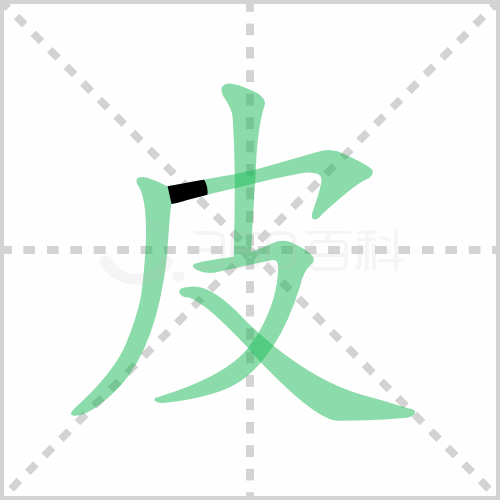 皮的部首 解答皮的部首是什么及皮的偏旁部首怎么写