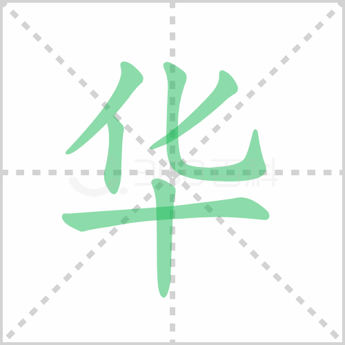 华组词 解答华组词有哪些与华的笔顺怎么写！