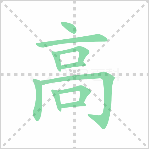 高组词 解答高组词有哪些与高的笔顺怎么写！