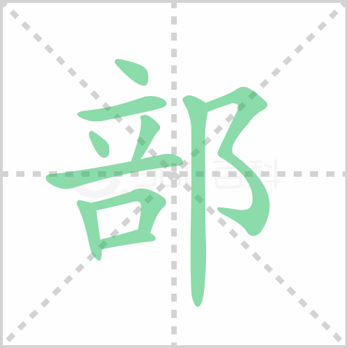 部组词 解答部组词有哪些与部分的部组词怎么组！