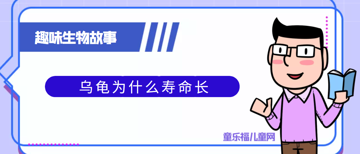 趣味生物科普知识：乌龟为什么寿命长