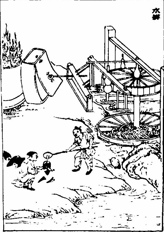 中国古代科学家的故事:杜诗制作水排插图1 中国古代科学家的故事:杜诗制作水排