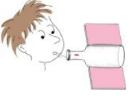 简单的儿童科学小实验：巧吹粉笔头【空气小实验】