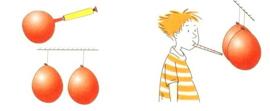 物理小实验：吹不散的气球【空气小实验】