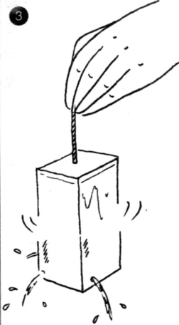 力学小实验：自动旋转的牛奶盒——作用力与反作用力