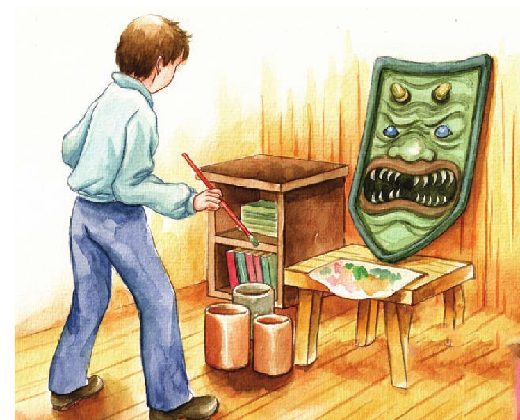 外国名人故事：全心作画得以成功的达·芬奇