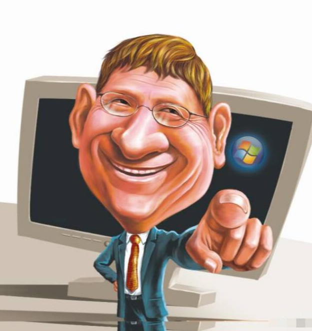 外国名人故事：不甘落后的比尔·盖茨