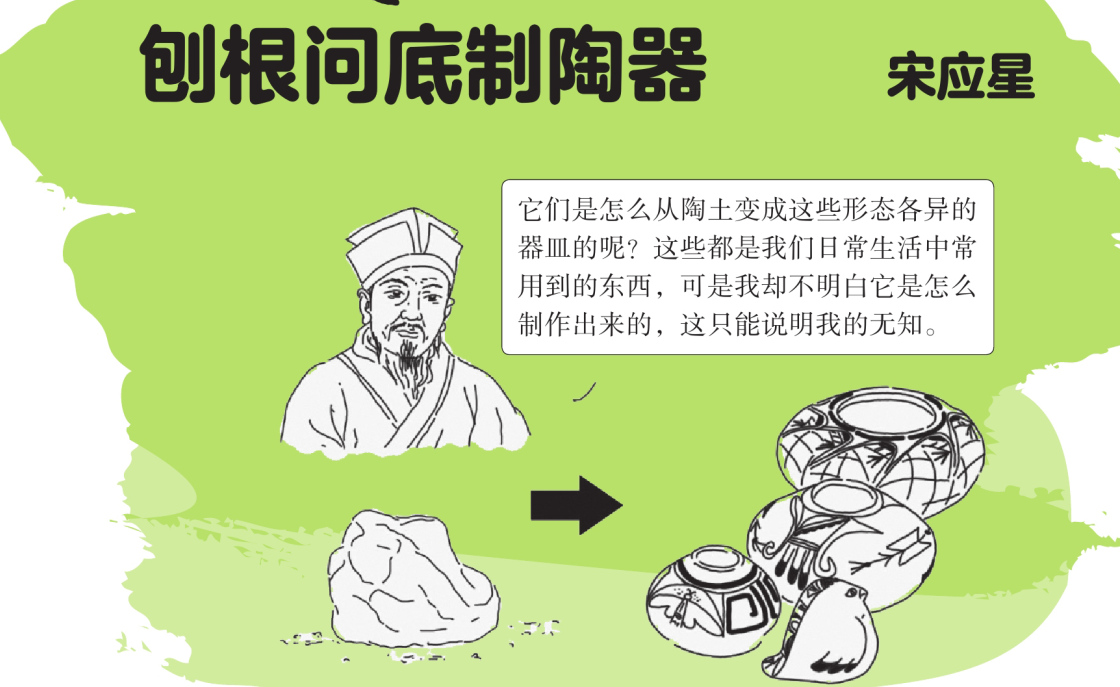 中国名人故事:宋应星刨根问底制陶器插图 中国名人故事:宋应星刨根问底制陶器