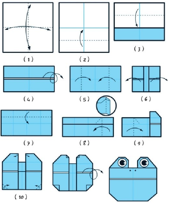 培养注意力的小游戏：学折纸，乐趣多