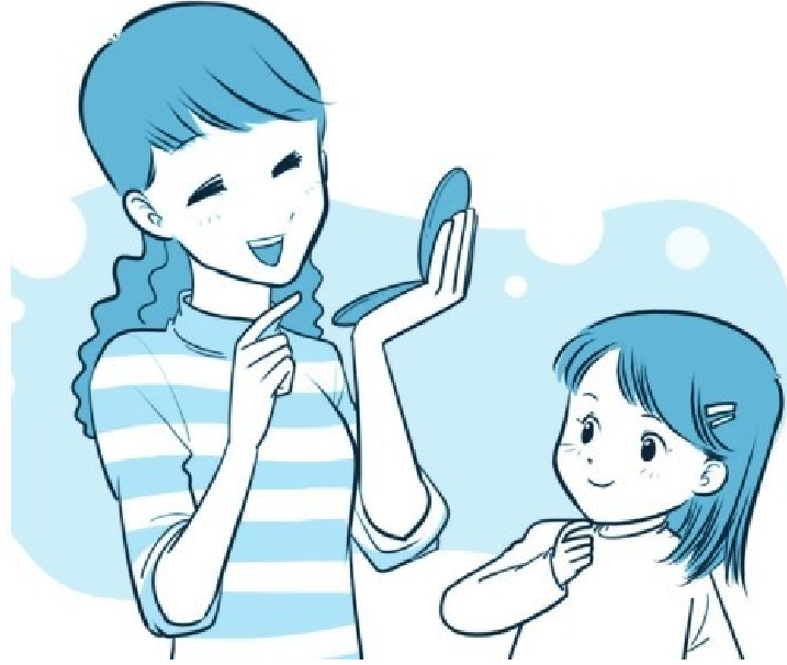 培养注意力的小游戏:神奇的镜子游戏插图1 培养注意力的小游戏:神奇的镜子游戏