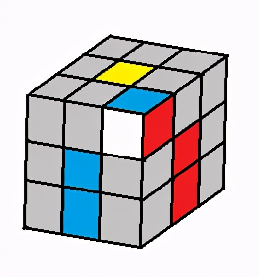 三阶魔方还原公式口诀,三阶魔方拼法插图7 三阶魔方还原公式口诀,三阶魔方拼法