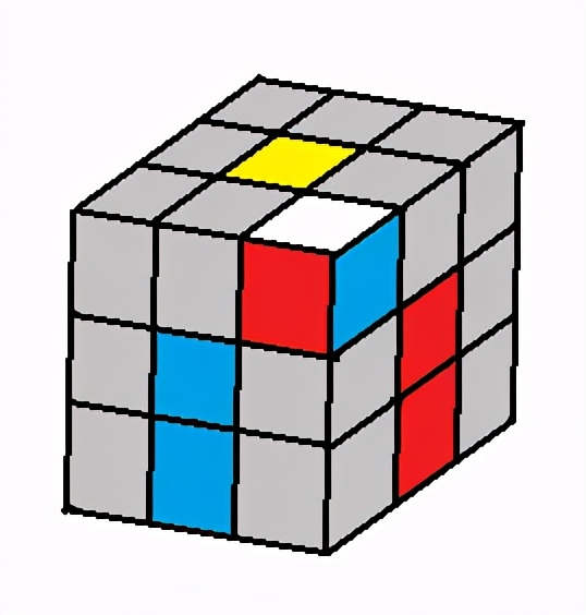 三阶魔方还原公式口诀,三阶魔方拼法插图8 三阶魔方还原公式口诀,三阶魔方拼法