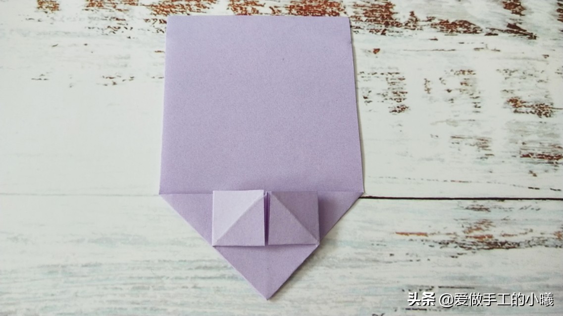 爱心的折法步骤图，爱心折纸教程简单又好看（一张纸折出五颗爱心）