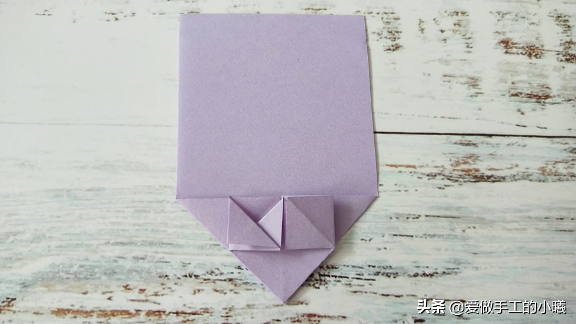 爱心的折法步骤图，爱心折纸教程简单又好看（一张纸折出五颗爱心）