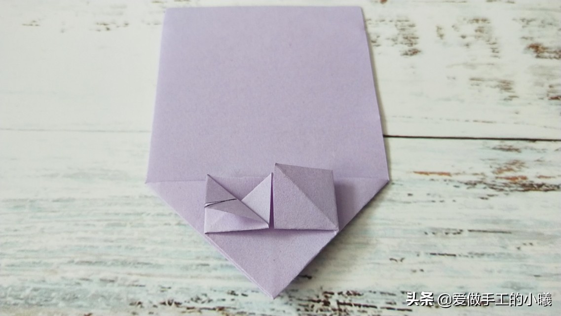 爱心的折法步骤图，爱心折纸教程简单又好看（一张纸折出五颗爱心）