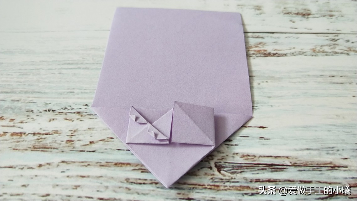 爱心的折法步骤图，爱心折纸教程简单又好看（一张纸折出五颗爱心）