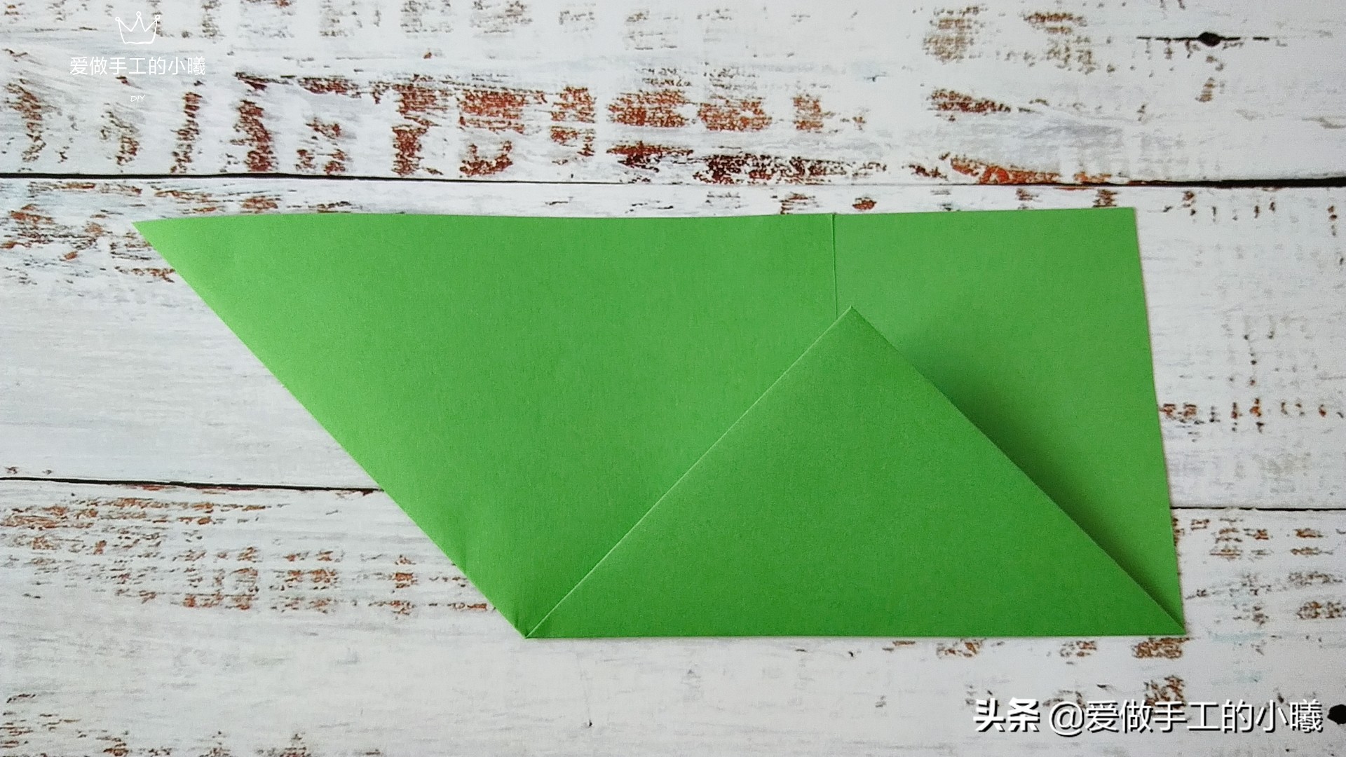 折纸教程：唯美的树叶信封，信封怎么折简单又漂亮