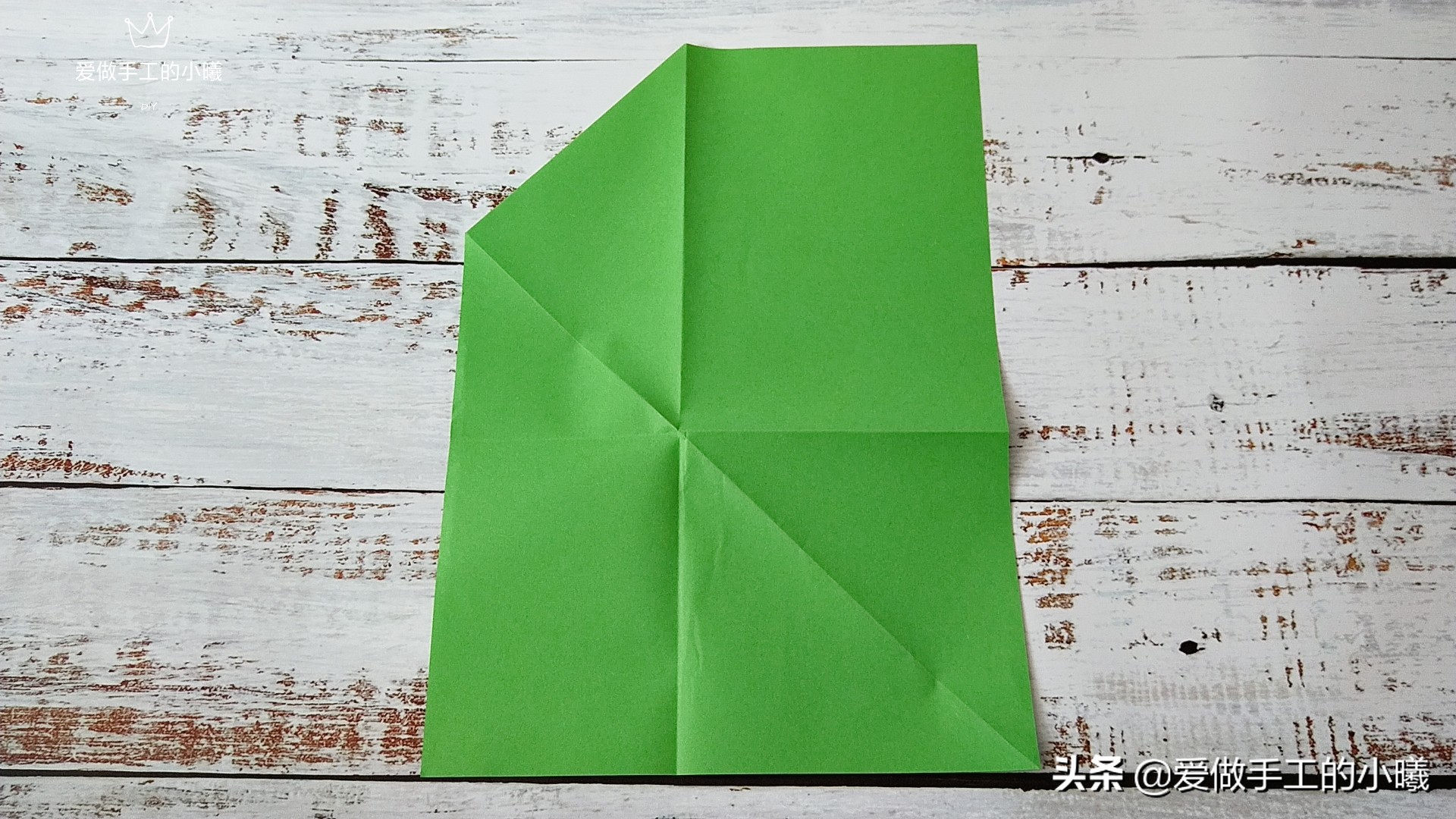 折纸教程：唯美的树叶信封，信封怎么折简单又漂亮