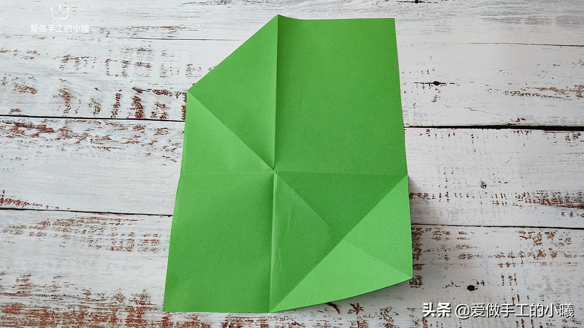 折纸教程：唯美的树叶信封，信封怎么折简单又漂亮