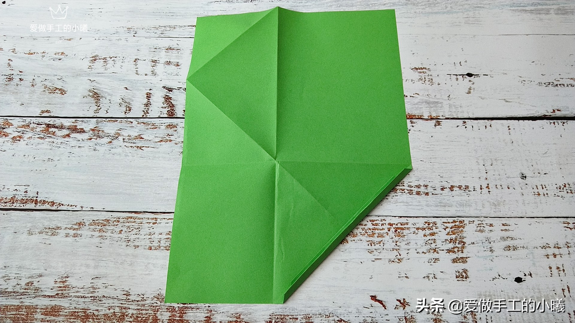 折纸教程：唯美的树叶信封，信封怎么折简单又漂亮