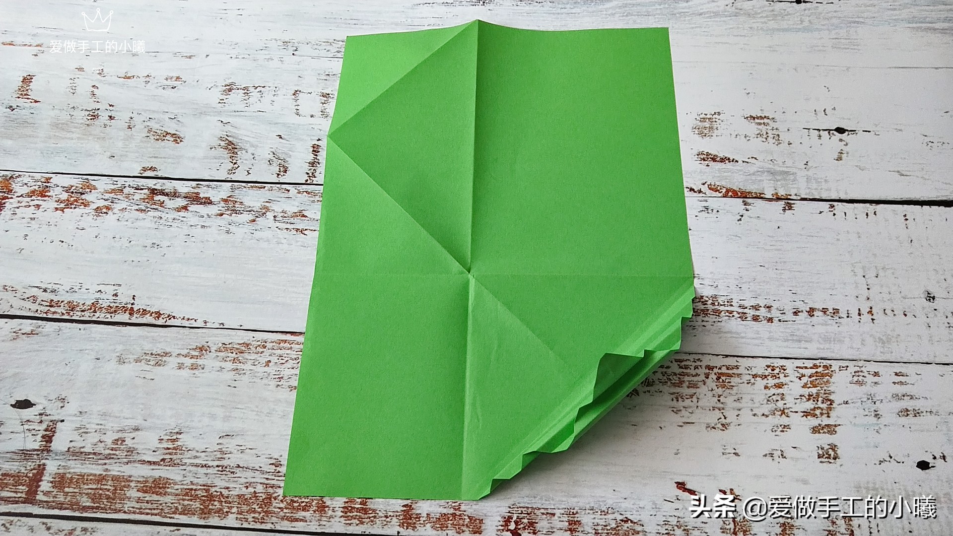 折纸教程：唯美的树叶信封，信封怎么折简单又漂亮