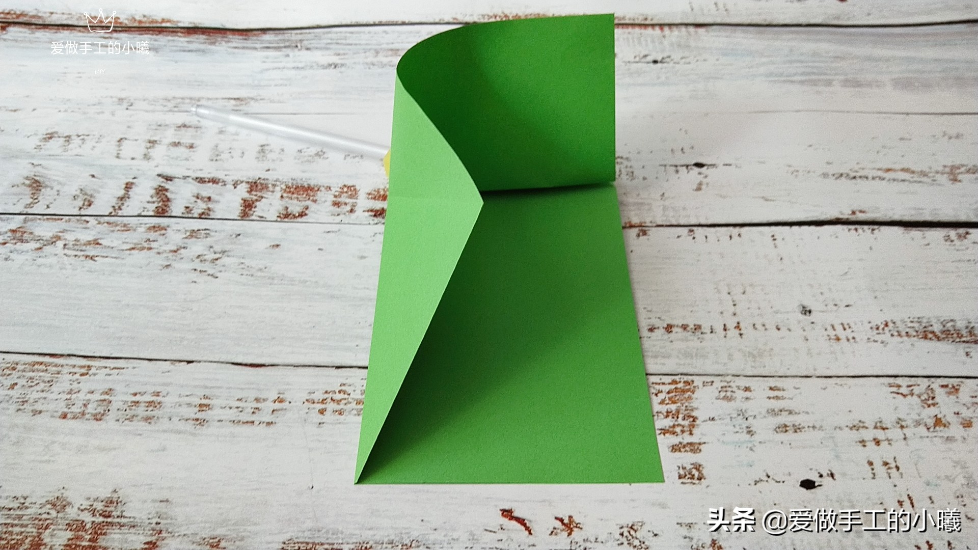折纸教程：唯美的树叶信封，信封怎么折简单又漂亮