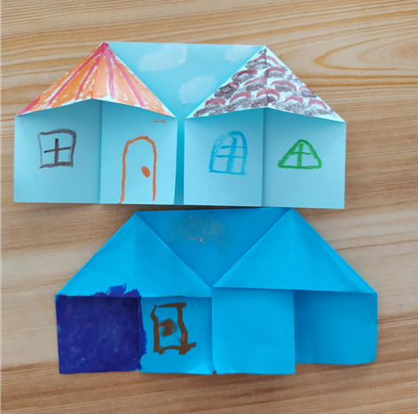 房子折纸图解简单又漂亮
