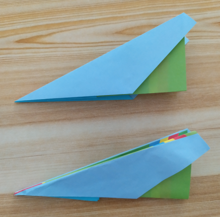 男孩子喜欢玩的简单又漂亮飞机折纸方法