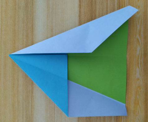 男孩子喜欢玩的简单又漂亮飞机折纸方法