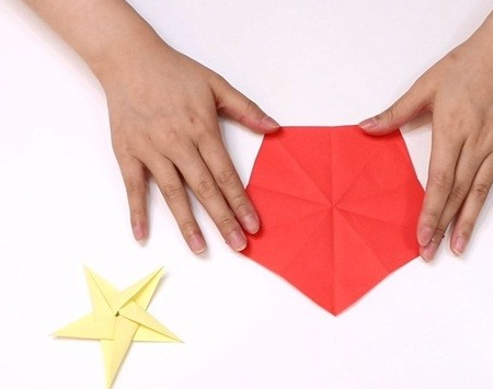 五角星怎么折？最简单的方法，跟孩子一起动手乐趣更多