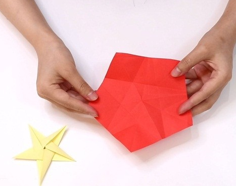 五角星怎么折？最简单的方法，跟孩子一起动手乐趣更多