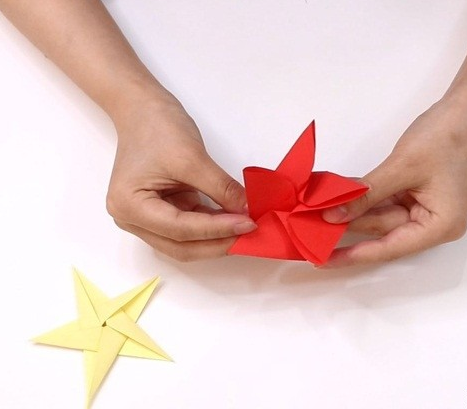 五角星怎么折？最简单的方法，跟孩子一起动手乐趣更多