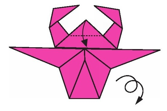 牛折纸教程：牛怎么折？（倔脾气老牛）