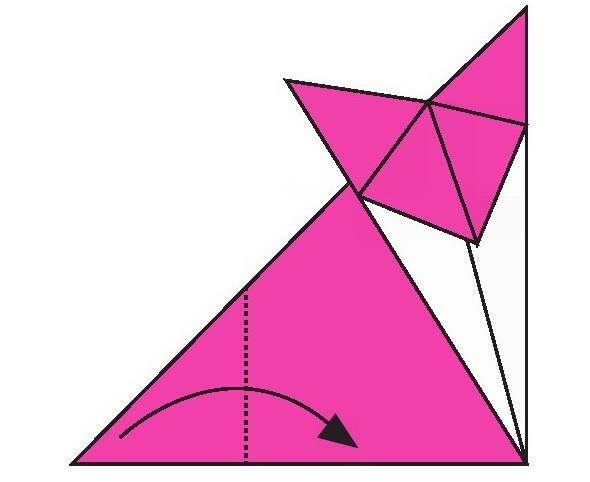 狐狸折纸教程：狐狸怎么折？（聪明的狐狸折纸）