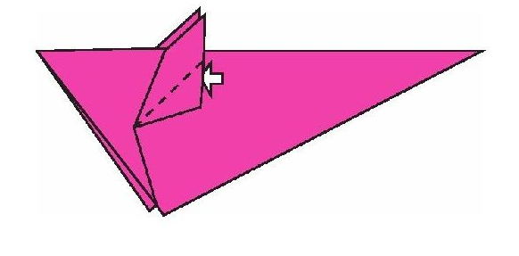 老鼠折纸教程:老鼠怎么折?(老鼠爱吃米折纸)插图7 老鼠折纸教程:老鼠怎么折?(老鼠爱吃米折纸)