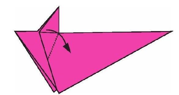 老鼠折纸教程:老鼠怎么折?(老鼠爱吃米折纸)插图6 老鼠折纸教程:老鼠怎么折?(老鼠爱吃米折纸)