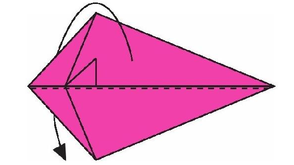 老鼠折纸教程:老鼠怎么折?(老鼠爱吃米折纸)插图5 老鼠折纸教程:老鼠怎么折?(老鼠爱吃米折纸)