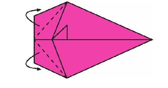 老鼠折纸教程:老鼠怎么折?(老鼠爱吃米折纸)插图4 老鼠折纸教程:老鼠怎么折?(老鼠爱吃米折纸)