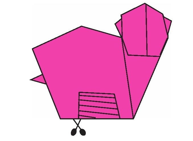 豹子折纸教程：豹子怎么折？（豹子穿花衣折纸）